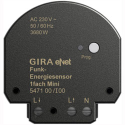 Gira eNet Funk-Energiesensor 1fach Mini 