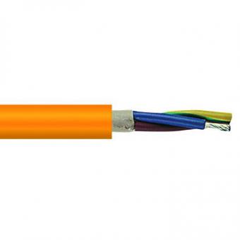 H07BQ-F 3G1,5 - PUR-Leitung, orange, Ring  50m 