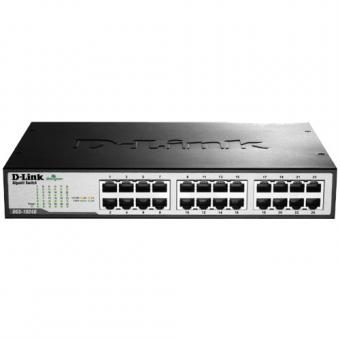 D-Link DGS-1024D/E, 24-Port Switch Desktop 10/100/1000 Mbit 