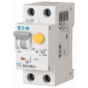 Eaton PXK-C16/1N/003-A - FI/LS-Schalter, 1P+N, Typ A, C-16A, 30mA 