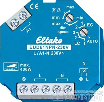 eltako EUD61NPN-230V Universal-Dimmschalter 