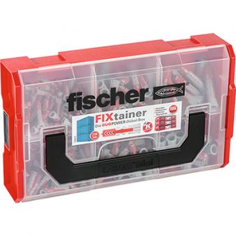 Fischer FIXtainer DUOPOWER Sortimentskasten 210-tlg. 