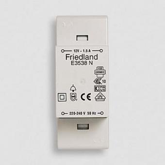 Friedland E3538N - Klingeltransformator 12V / 1,5A 