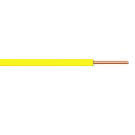 H07V-U 1,5 - PVC-Aderleitung, eindrähtig, Ring 100m - gelb 