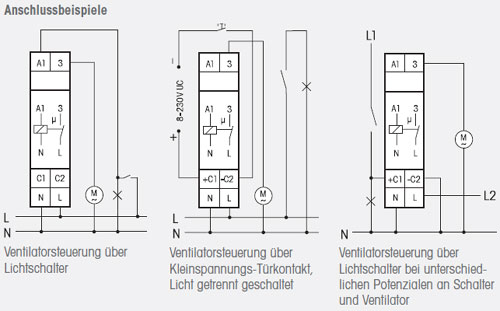 eltako NLZ12NP-230V+UC - Nachlaufschalter | Elektroversand Schmidt GmbH