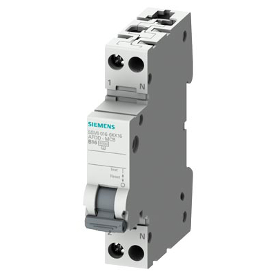 Siemens Brandschutzschalter mit Leitungsschutzschalter 1P+N, B16A, 1TE |  Elektroversand Schmidt GmbH
