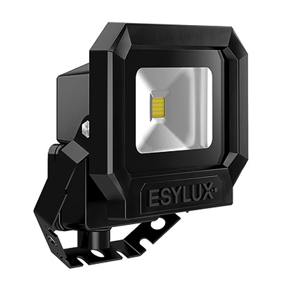 ESYLUX OFL SUN LED-Strahler 10W 3000K, schwarz | Elektroversand Schmidt GmbH