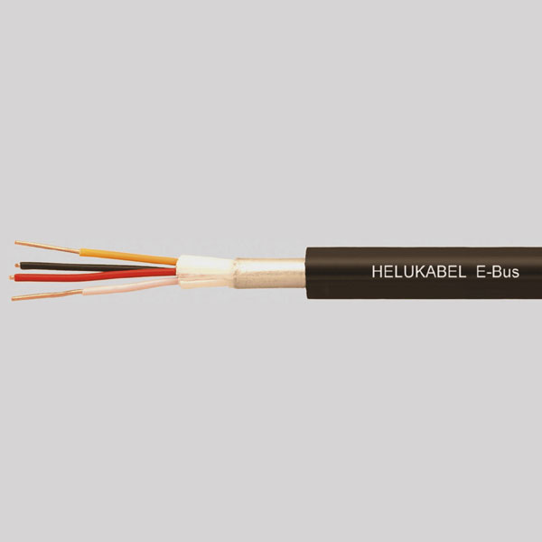 HELUKABEL E-BUS ERD, EIB-2Y(St)2Y 2x2x0,8, schwarz, Meterware |  Elektroversand Schmidt GmbH